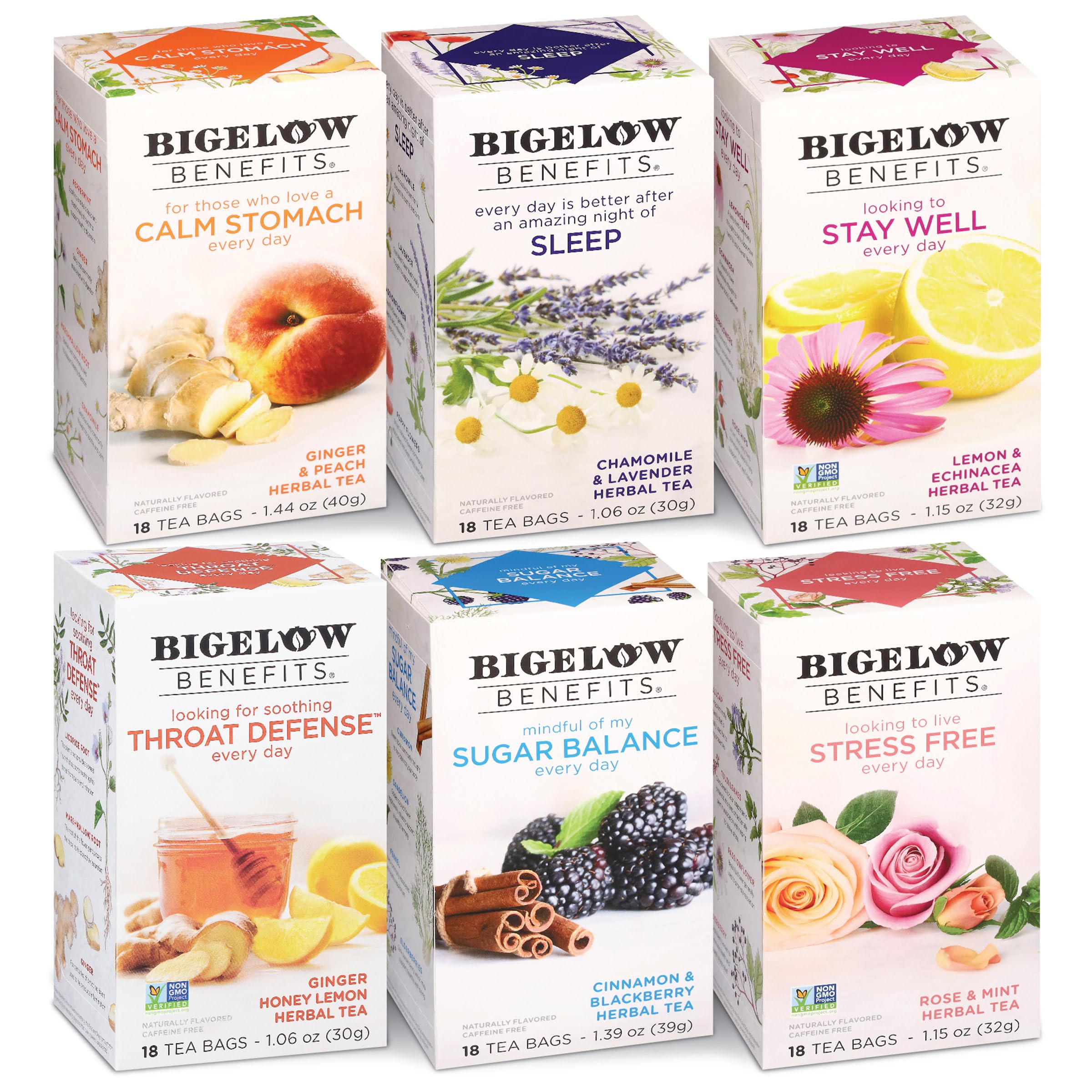 Bigelow Benefits Tea Pack 1