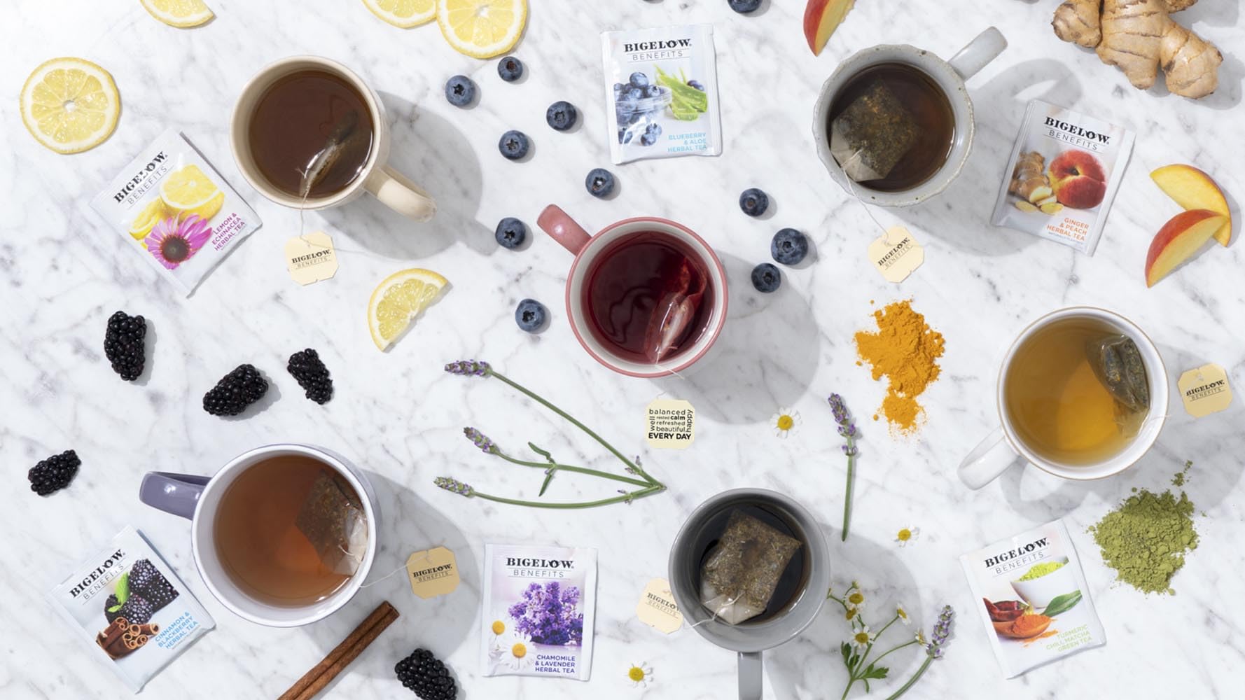 Bigelow Benefits Tea Pack 3